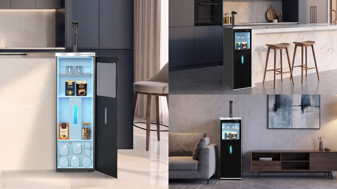 Máy lọc nước nóng lạnh Hydro-ion kiềm Karofi PLATINUM SA5