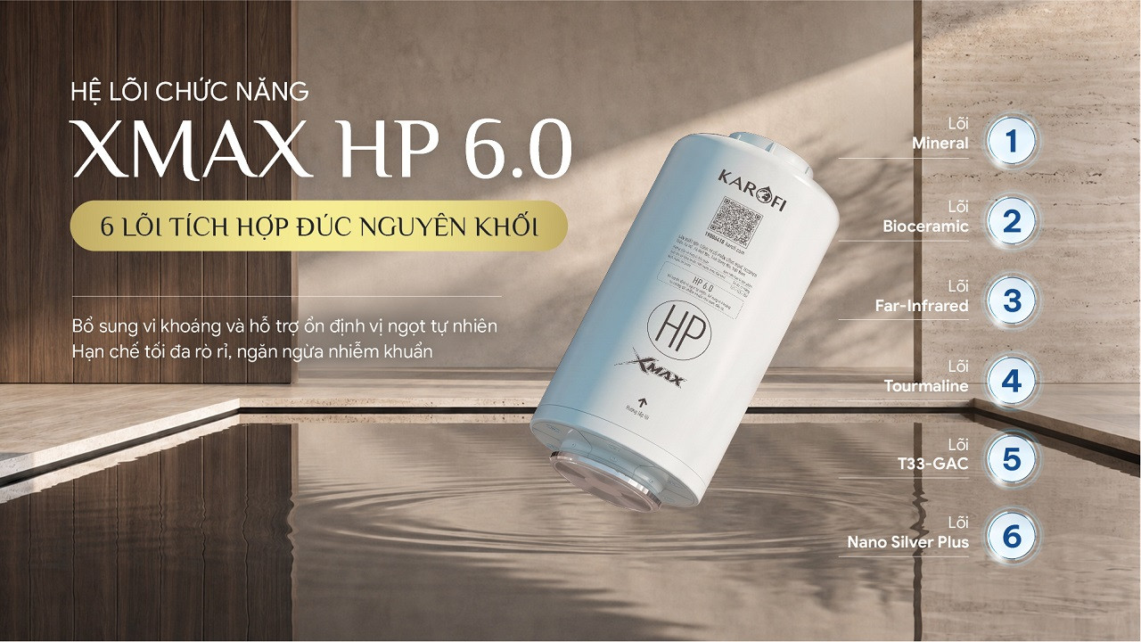 Máy lọc nước nóng lạnh Karofi DIAMOND KAFÉ T38