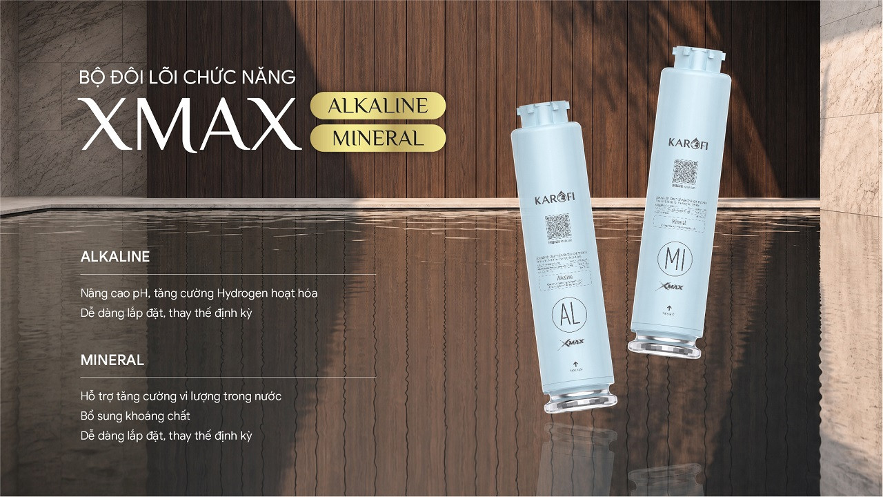 Máy lọc nước nóng lạnh Karofi DIAMOND KAFÉ T38