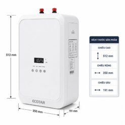 Máy làm mềm nước treo tường Ecotar R50