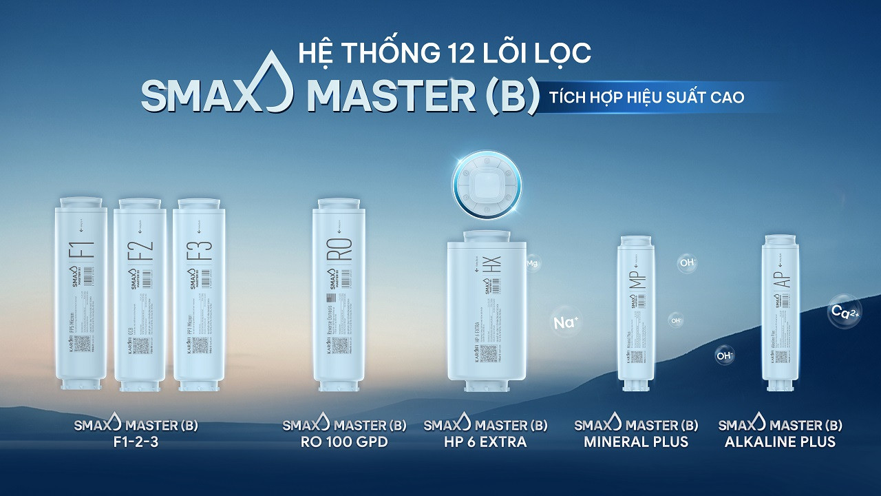 Máy lọc nước nóng lạnh Karofi PLATINUM L56