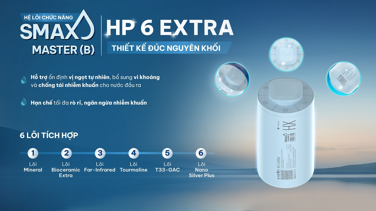 Máy lọc nước nóng lạnh Karofi PLATINUM L56