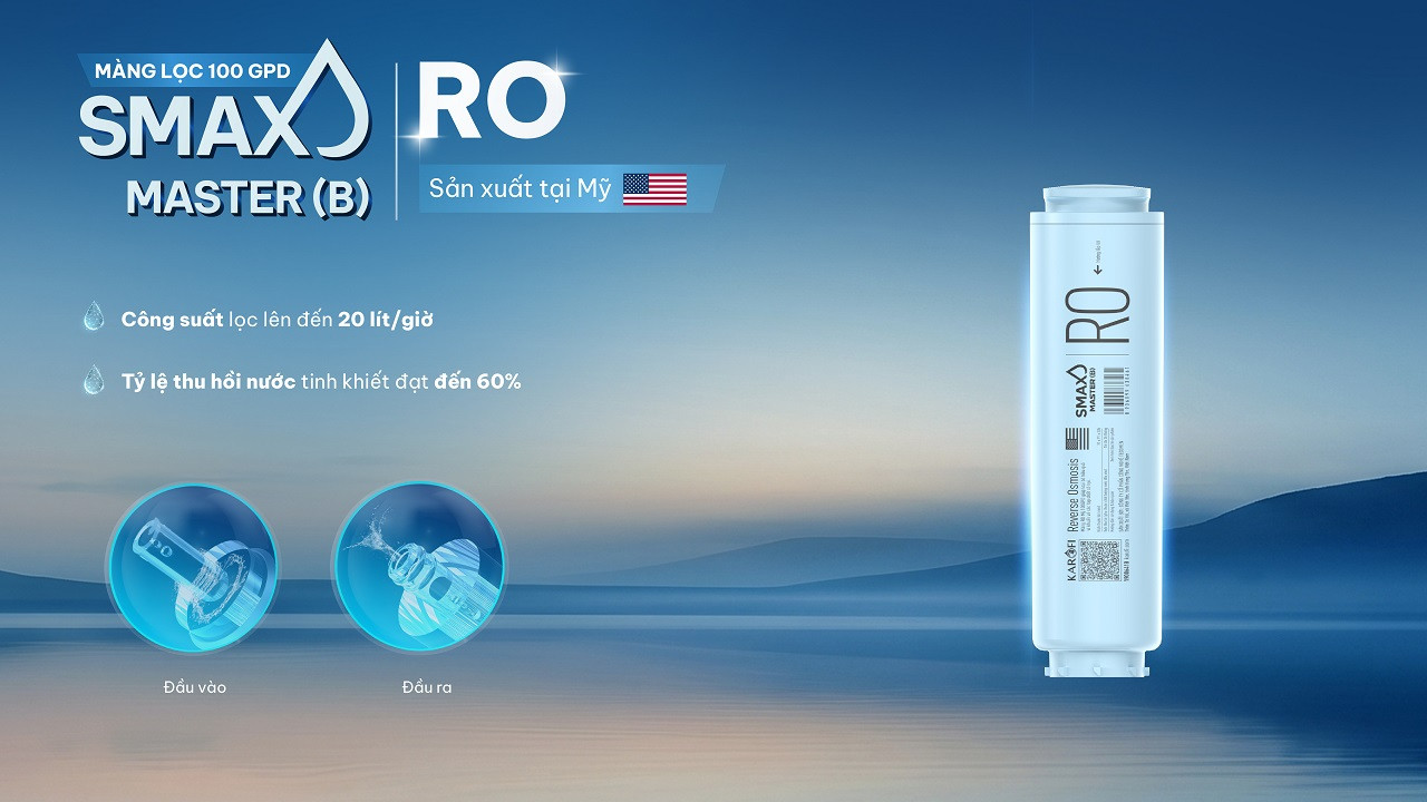 Máy lọc nước nóng lạnh Karofi PLATINUM L56
